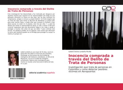 Inocencia comprada a través del Delito de Trata de Personas