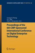 Proceedings of the 6th CIRP-Sponsored Internationa