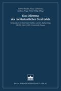 Das Dilemma des rechtsstaatlichen Strafrechts
