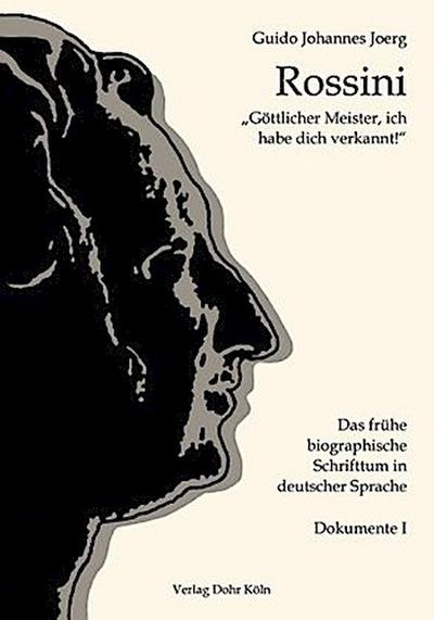 "Göttlicher Meister, ich habe dich verkannt!"