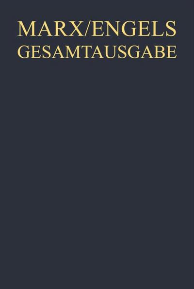 Karl Marx / Friedrich Engels: Werke, Artikel, Entwürfe, Januar bis Dezember 1855