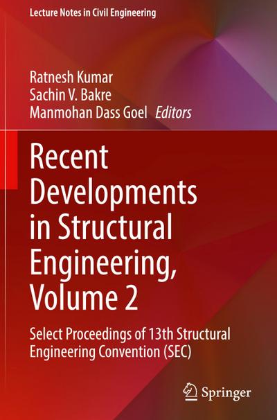 Recent Developments in Structural Engineering, Volume 2