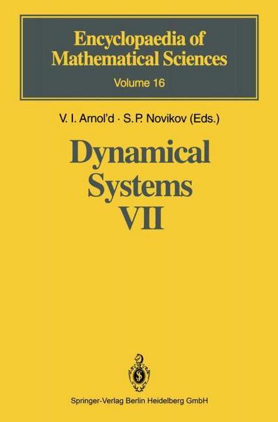 Dynamical Systems VII