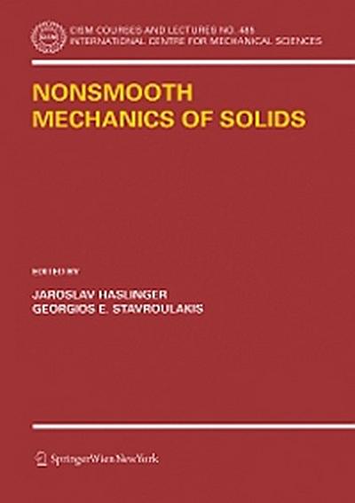 Nonsmooth Mechanics of Solids