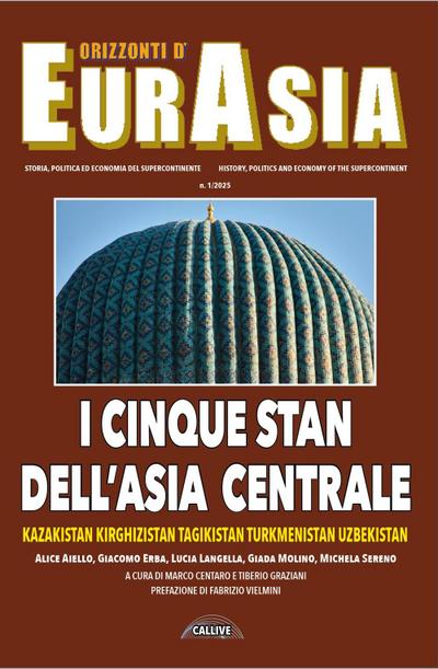 I cinque Stan dell’Asia Centrale Kazakistan, Kirghizistan, Tagikistan, Turkmenistan, Uzbekistan