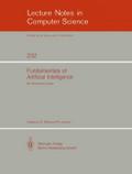Fundamentals of Artificial Intelligence