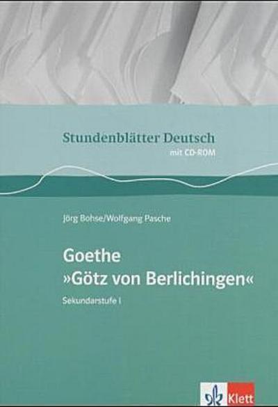 Goethe ’Götz von Berlichingen’, m. CD-ROM