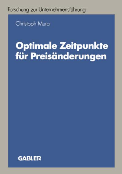 Optimale Zeitpunkte für Preisänderungen