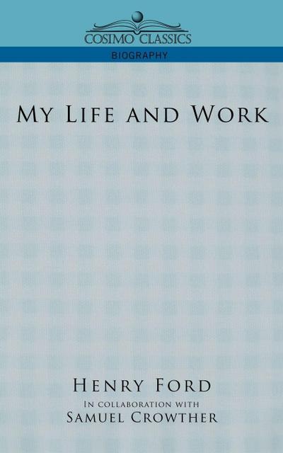 My Life and Work