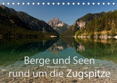 Berge und Seen rund um die Zugspitze (Tischkalender 2023 DIN A5 quer)