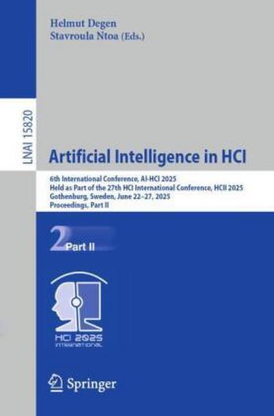 Artificial Intelligence in HCI
