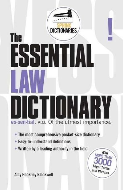 Essential Law Dictionary
