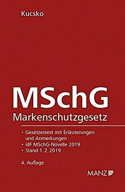 MSchG - Markenschutzgesetz (f. Österreich)