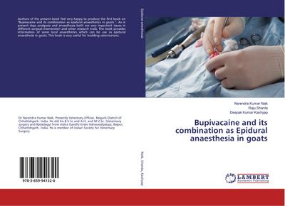 Bupivacaine and its combination as Epidural anaesthesia in goats