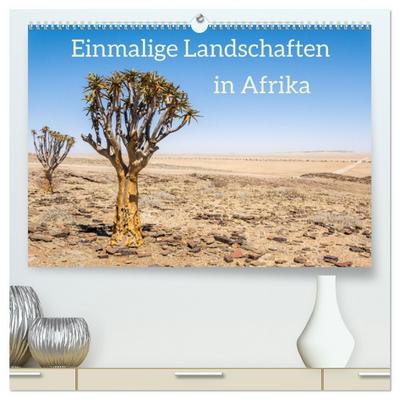 Einmalige Landschaften in Afrika (hochwertiger Premium Wandkalender 2026 DIN A2 quer), Kunstdruck in Hochglanz