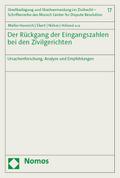 Der Rückgang der Eingangszahlen bei den Zivilgeric