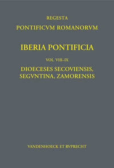Iberia Pontificia. Vol. VIII-IX