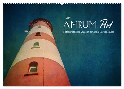 AMRUM Art (Wandkalender 2026 DIN A2 quer), CALVENDO Monatskalender