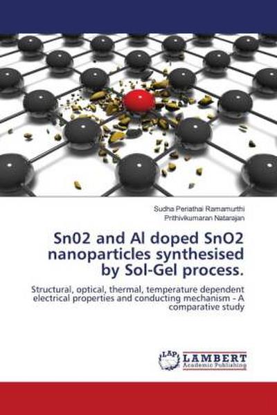 Sn02 and Al doped SnO2 nanoparticles synthesised by Sol-Gel process.
