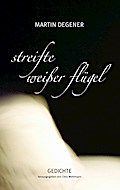 Streifte weißer Flügel