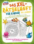Das XXL-Rätselheft für Kinder ab 5 Jahren: Das fördernde A4-Rätselbuch mit fantasievollen und herausfordernden Labyrinth-Rätseln. Die ideale Beschäftigung im Kindergarten- und Vorschulalter!