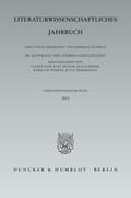 Literaturwissenschaftliches Jahrbuch