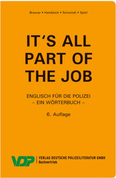 It’s all part of the job - Ein Wörterbuch