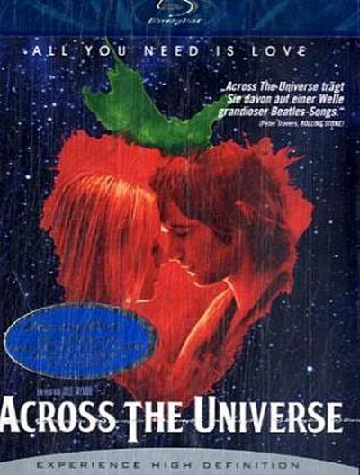 Across the Universe, 1 Blu-ray, deutsche u. englische Version
