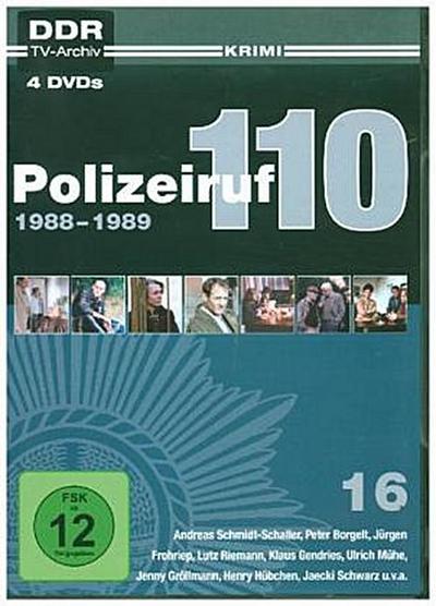 Polizeiruf 110. Box.16, 4 DVD