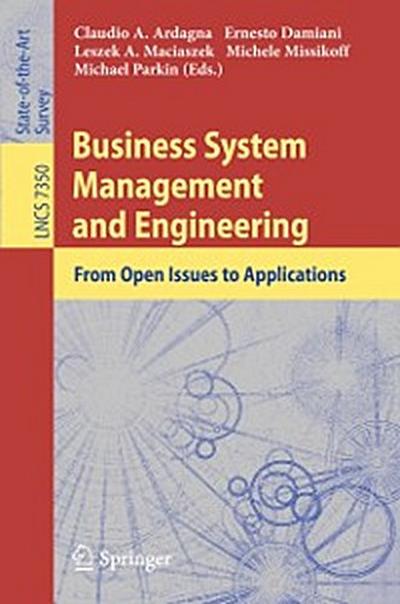 Business System Management and Engineering