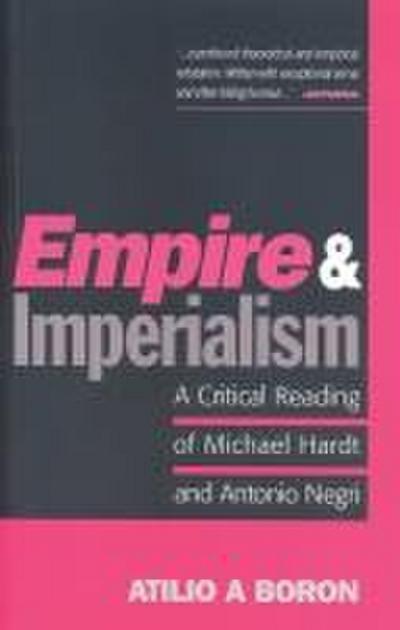 Empire and Imperialism: A Critical Reading of Michael Hardt and Antonio Negri