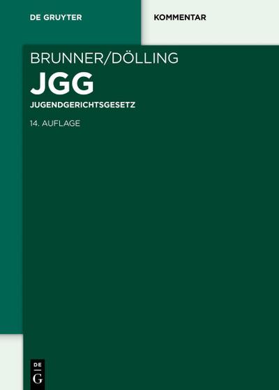 JGG - Jugendgerichtsgesetz