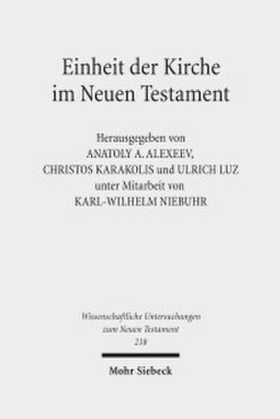 Einheit der Kirche im Neuen Testament
