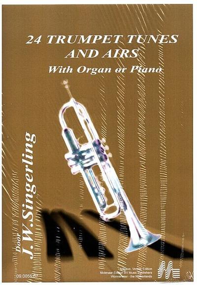 24 Trumpet Tunes and Airsfor trumpet and organ (piano)