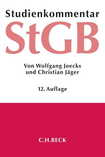 Strafgesetzbuch: Studienkommentar