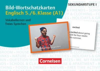 Bild-Wortschatzkarten Fremdsprachen Sekundarstufe I