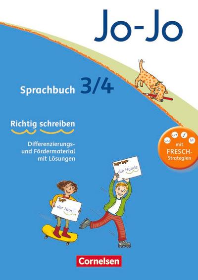 Jo-Jo Sprachbuch - Aktuelle allgemeine Ausgabe. 3./4. Schuljahr - Arbeitsblock