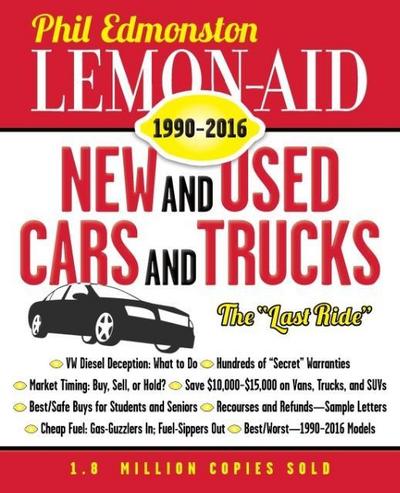 Lemon-Aid New and Used Cars and Trucks 1990-2016