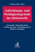 Anfechtungs- und Nichtigkeitsgründe im Aktienrecht