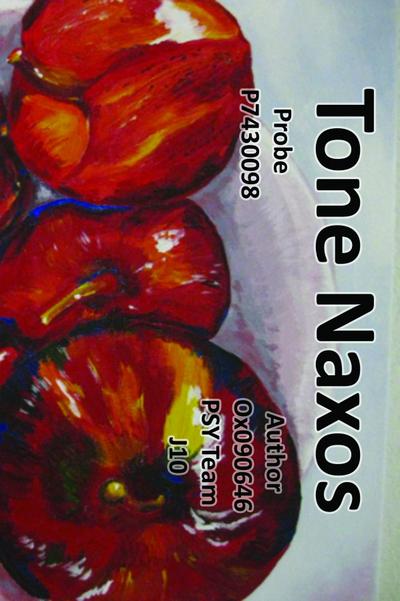 Tone Naxos: Probe P7430098    (Subject: Tone Naxos. Authors