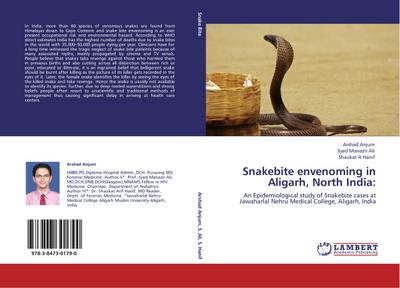 Snakebite envenoming in Aligarh, North India: