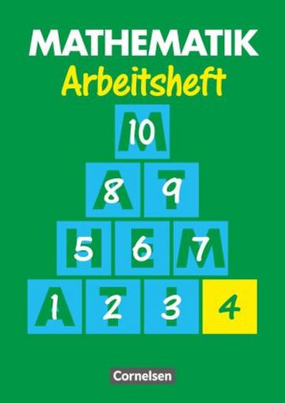 Mathematik. Neue Ausgabe für Sonderschulen. Arbeitsheft 4. Euro