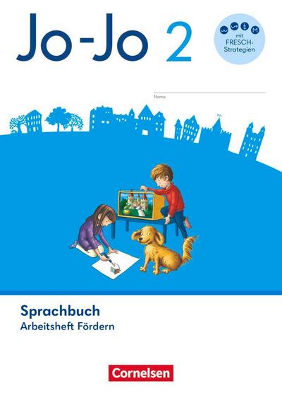 Jo-Jo Sprachbuch 2. Schuljahr - Allgemeine Ausgabe 2024 - Arbeitsheft Fördern