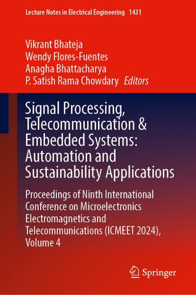 Signal Processing, Telecommunication & Embedded Systems: Automation and Sustainability Applications