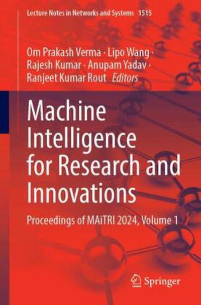 Machine Intelligence for Research and Innovations