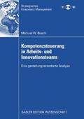 Kompetenzsteuerung in Arbeits- und Innovationsteams