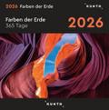 Farben der Erde - KUNTH 365-Tage-Abreißkalender 2026