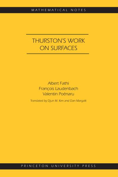 Thurston’s Work on Surfaces