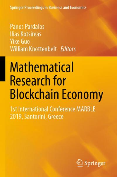 Mathematical Research for Blockchain Economy