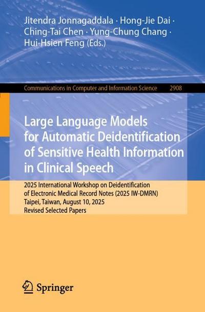 Large Language Models for Automatic Deidentification of Sensitive Health Information in Clinical Speech